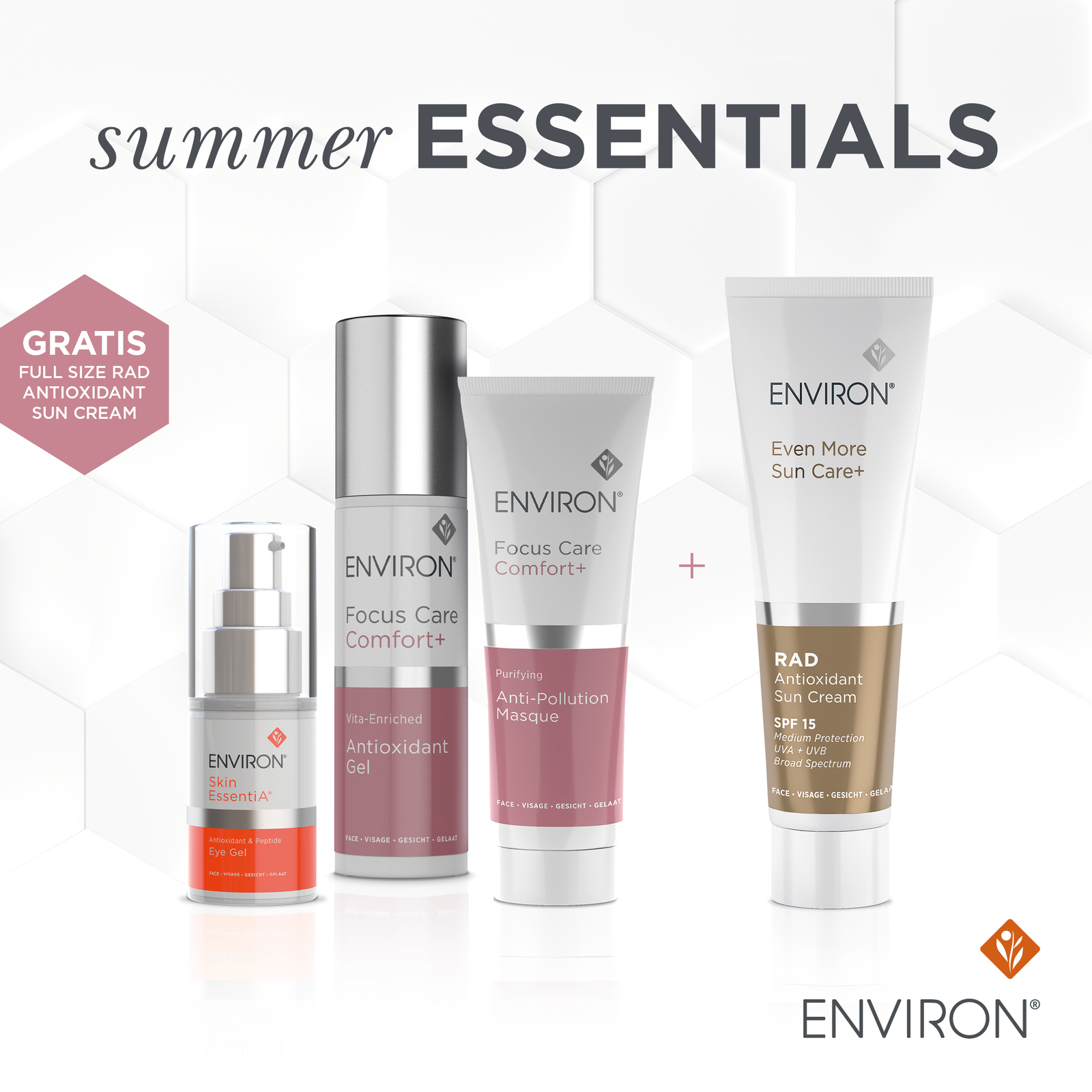 Summer Essentials Environ Skincare
